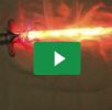 Schwert in Flammen / Pathfinder’s Flaming Blade – Cast4Art featuring Miez Cosplay